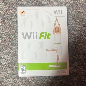 Nintendo Wii Fit Game - White and Lime